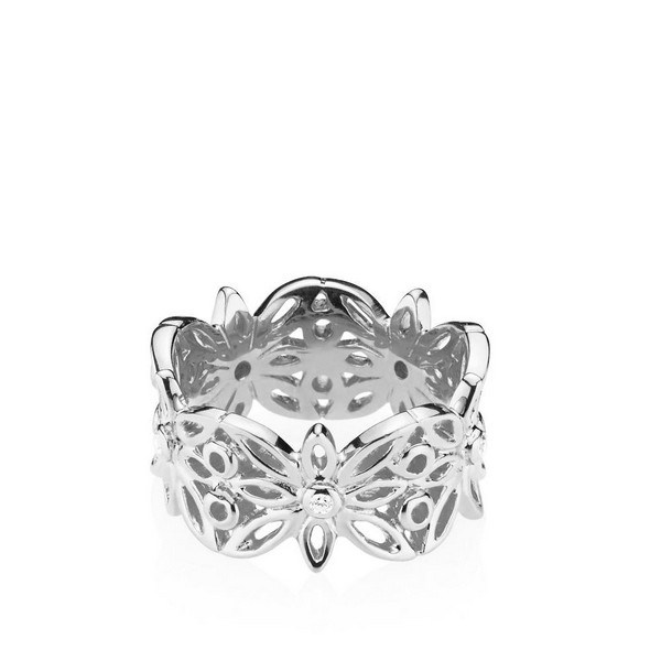 #2 - Izabel Camille - Blossom ring i sølv**